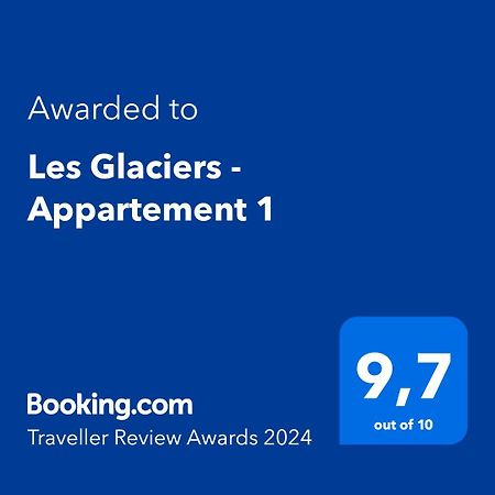 Les Glaciers - Appartement 1 샤모니 외부 사진